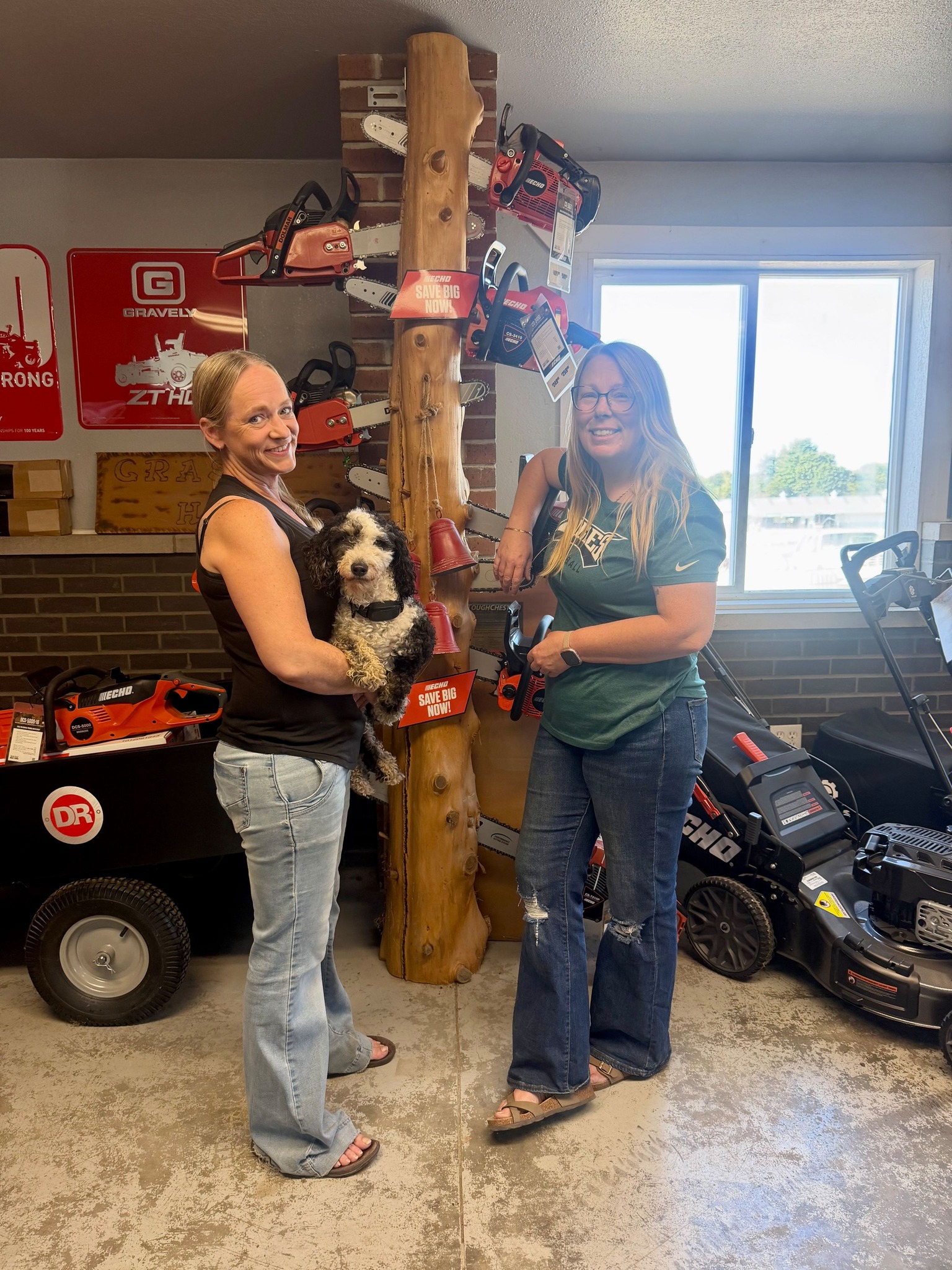 Outdoor power equipment pancake day specials in Centerville