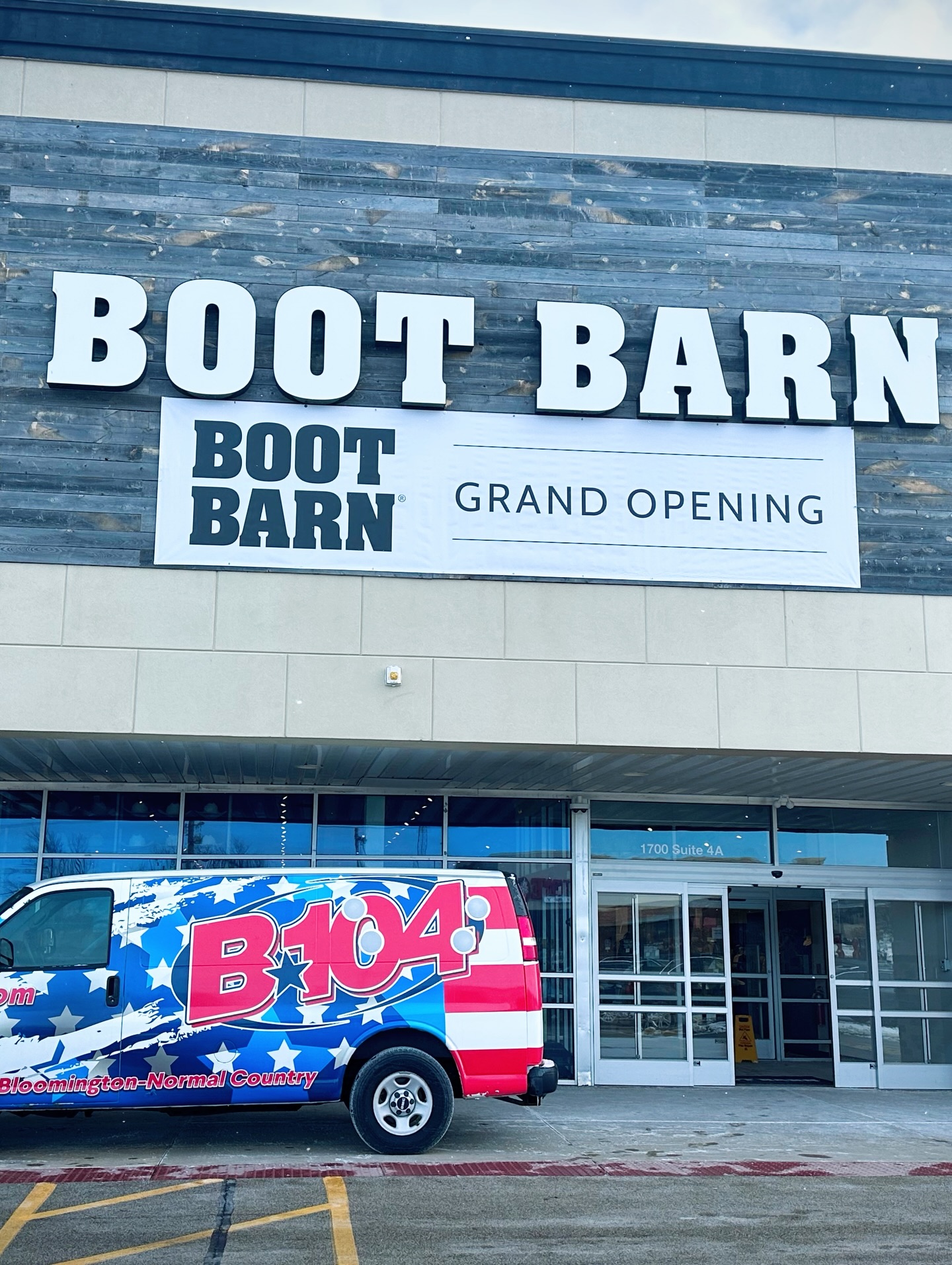 B104 - Check out the Grand Opening of the New Boot Barn in... | Facebook
