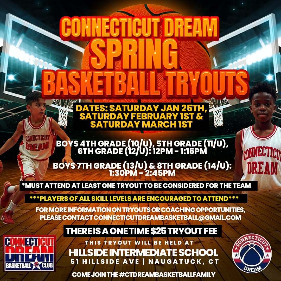 Connecticut Dream Basketball - BREAKING NEWS tryouts for #CTDream ...