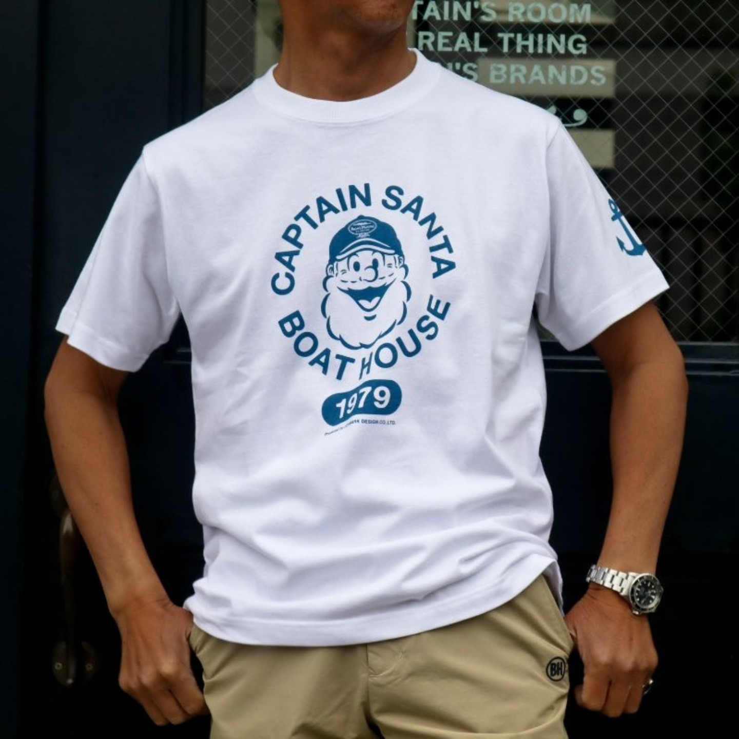 キャプテンサンタ×ボートハウスのコラボTシャツ⚓️ ボートハウスの 