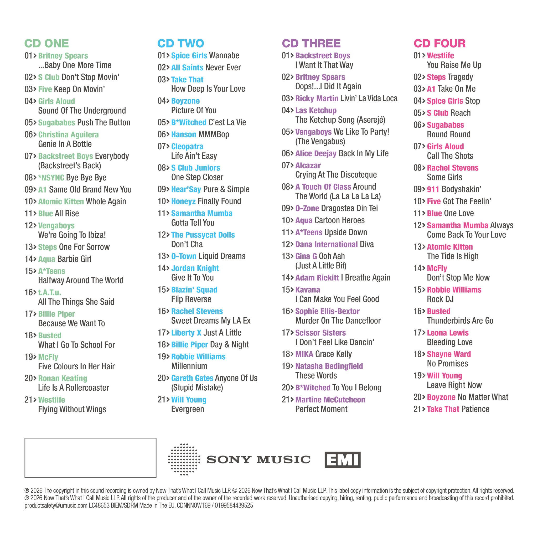 NOW That's What I Call An Era - One More Time: 1996-2007