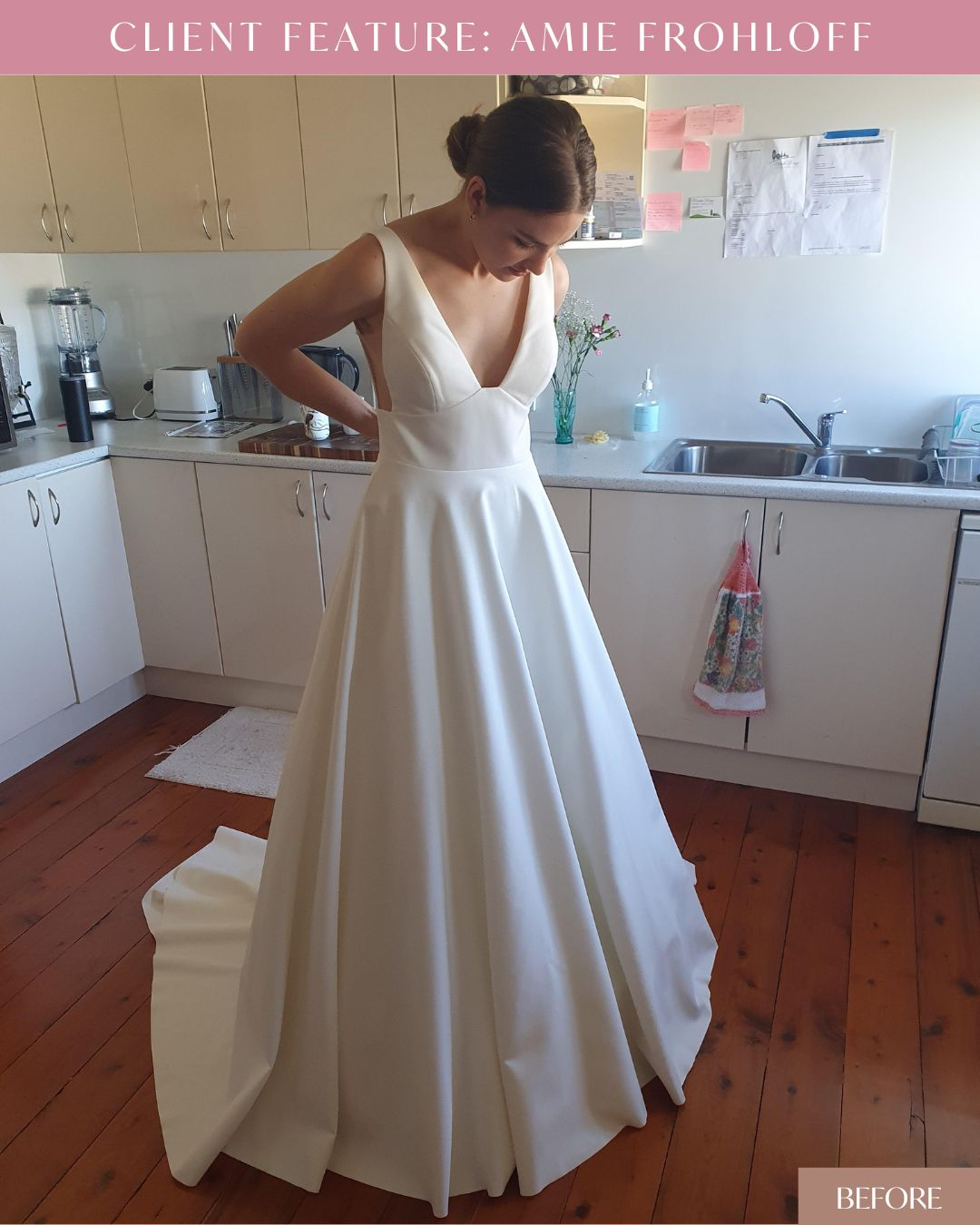 what do you call a dress with layers Same dress. Different bustle. Yesterday saw the same gown an over bustle. If you missed it, go have look. This version is a 3-point under bustle (also called a bambino