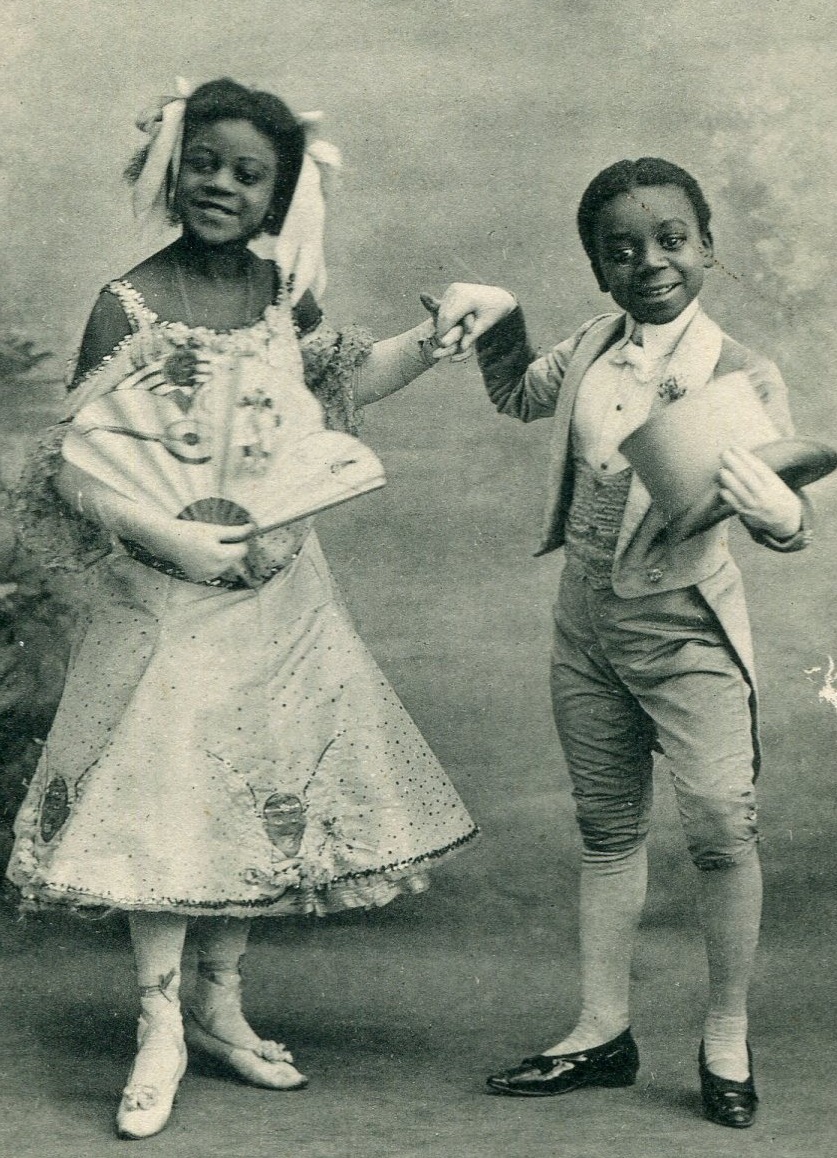 Rudy & Fredy Walker - Early 1900s sister and brother American