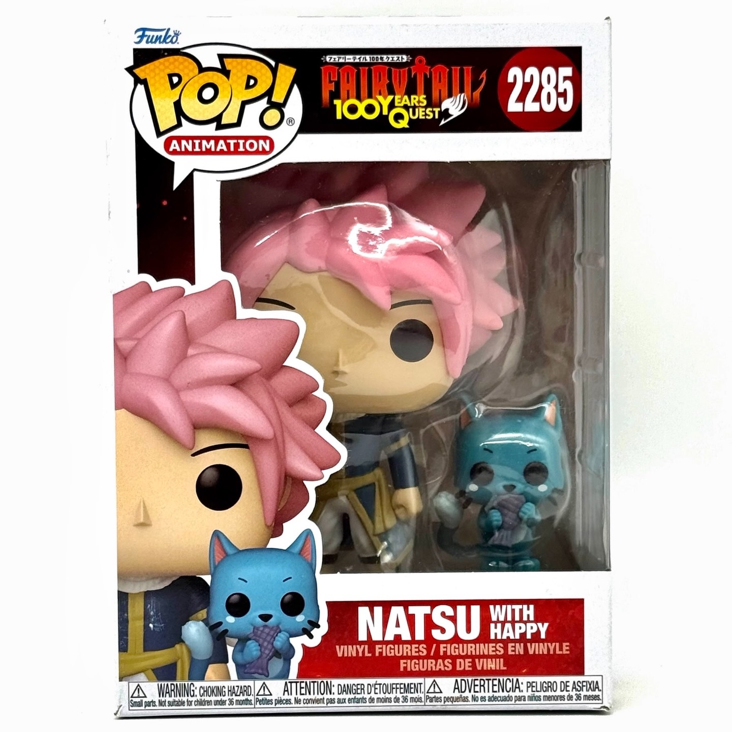 Fairy Tail will live on! Natsu and Happy side by side .. Unboxing 