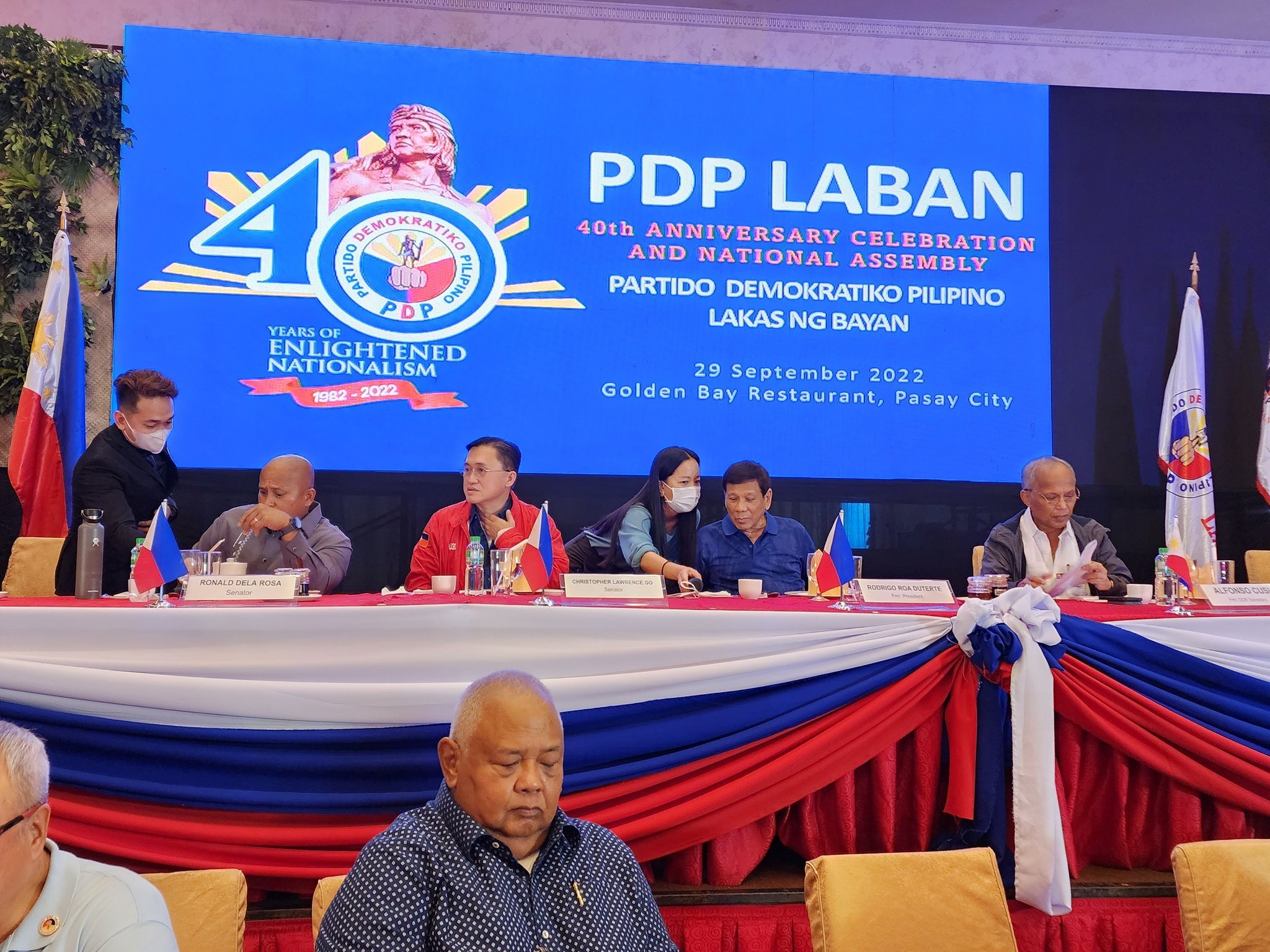 ONE News - Duterte consolidates PDP-Laban; stays on as party chairman ...