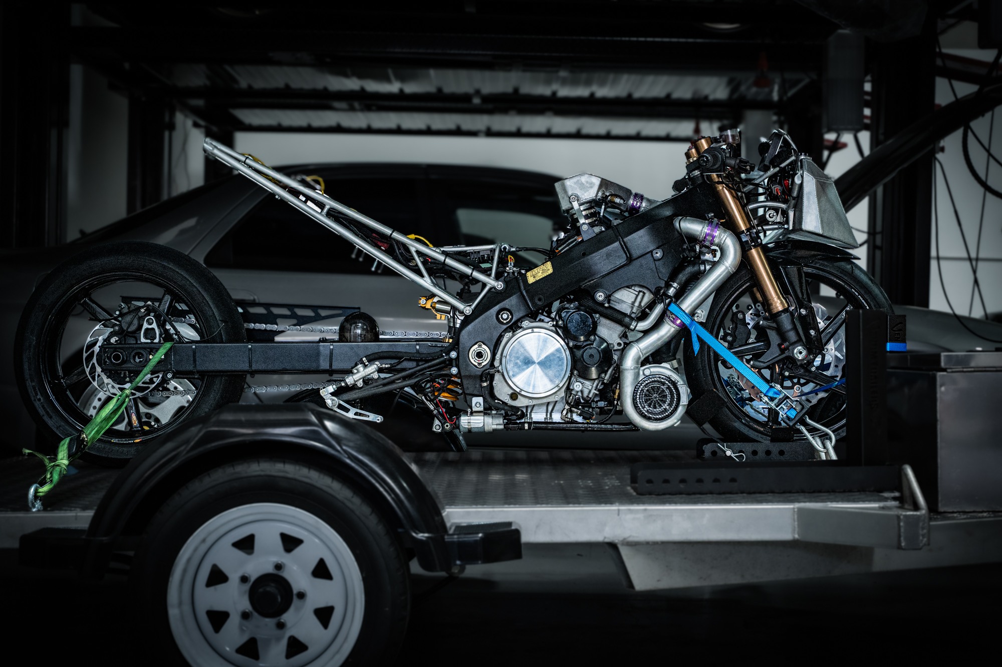 We don't see motorcycles in the workshop every day. But when they