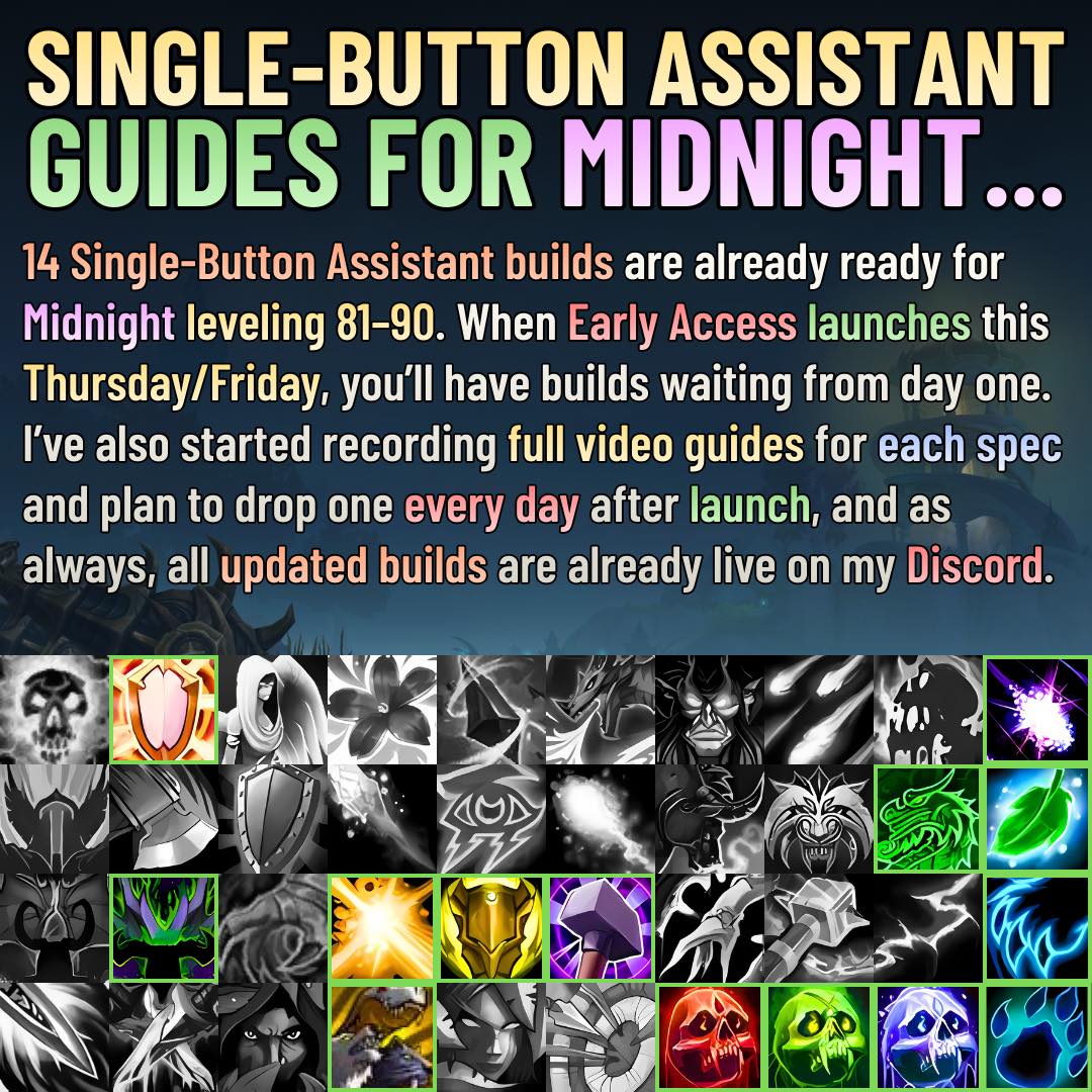 Dvalin Gaming - 14 Single-Button Assistant builds are... | Facebook