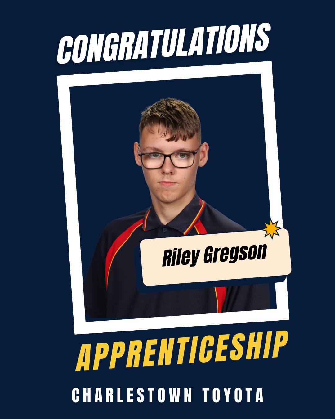 Lake - PATHWAYS SUCCESS 👏 Well done to year 11 student Riley Gregson ...