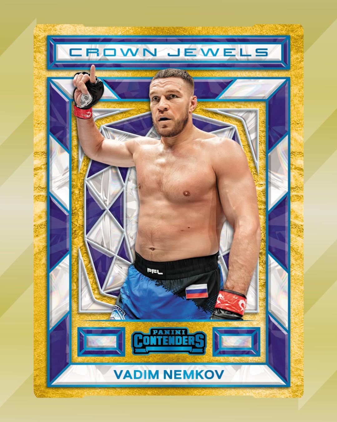 Celebrate the stars of PFL with Panini Contenders! Look for