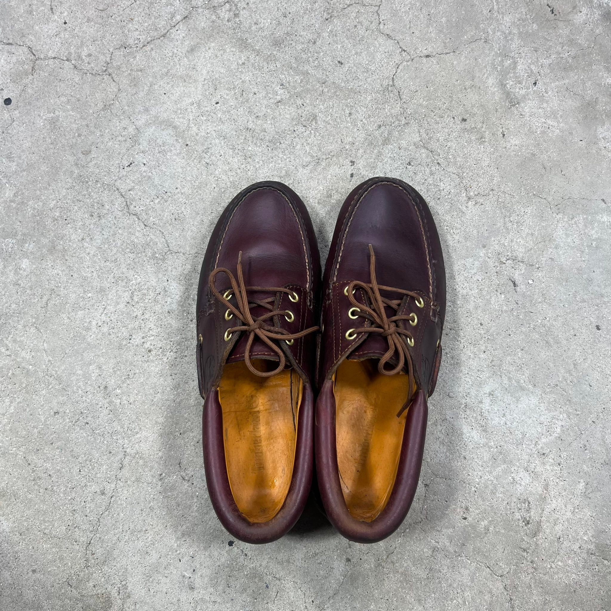 Timberland รุ่น 3-Eye Classic Lug , Burgundy Size 8.5US/ 43-44EUR