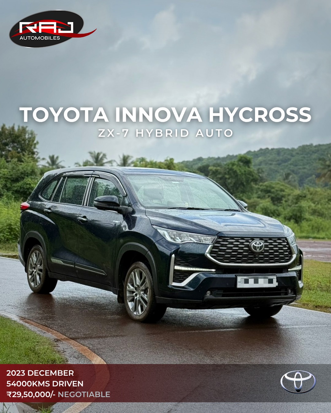 Toyota Innova Hycross ZX-7 Hybrid 2023 for sale