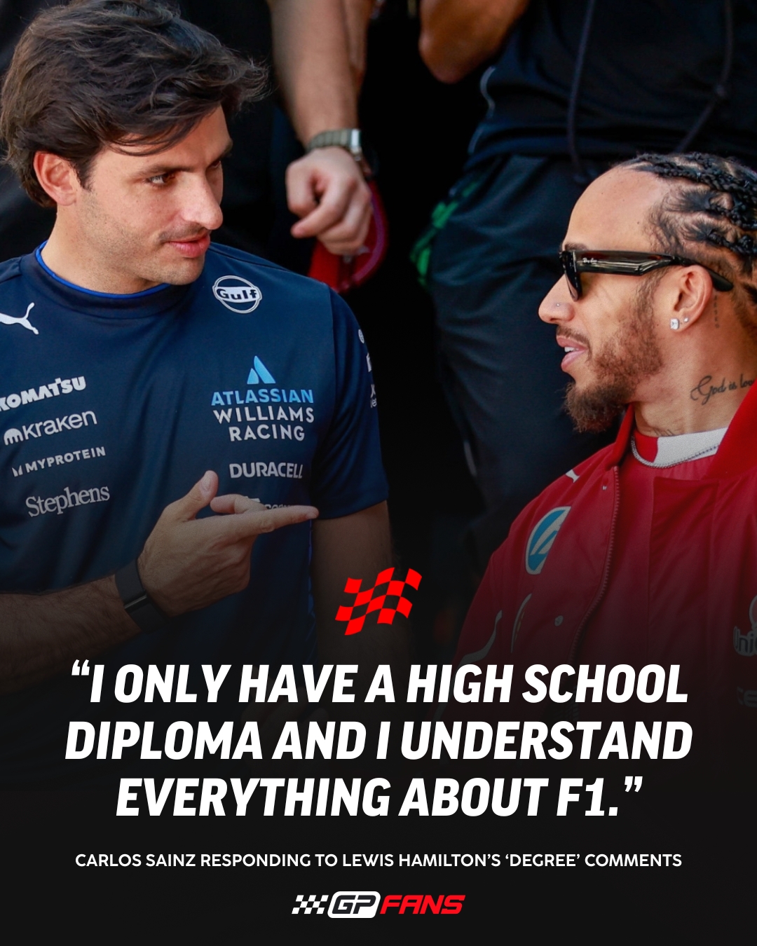 GPFans Global - Lewis Hamilton: People need a 'degree' to... | Facebook