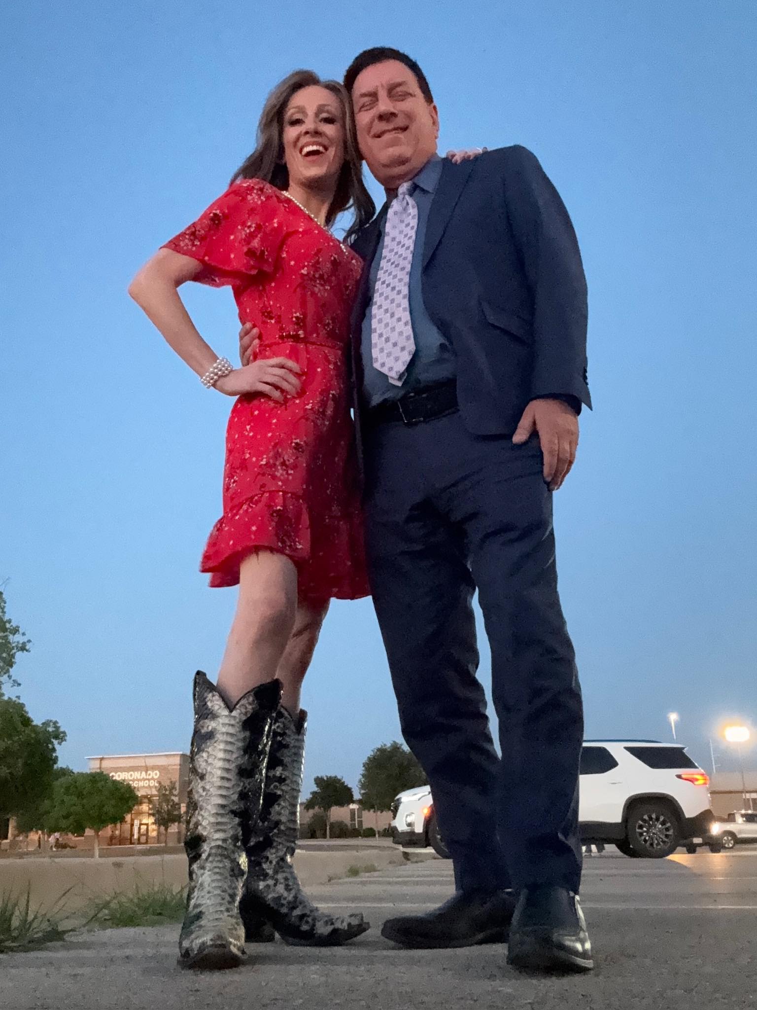 ann summers janelle circular knit dress came with me to Henley's recognition! We walked out and I said I love dusk! Love us! ❤️ upload-20260525