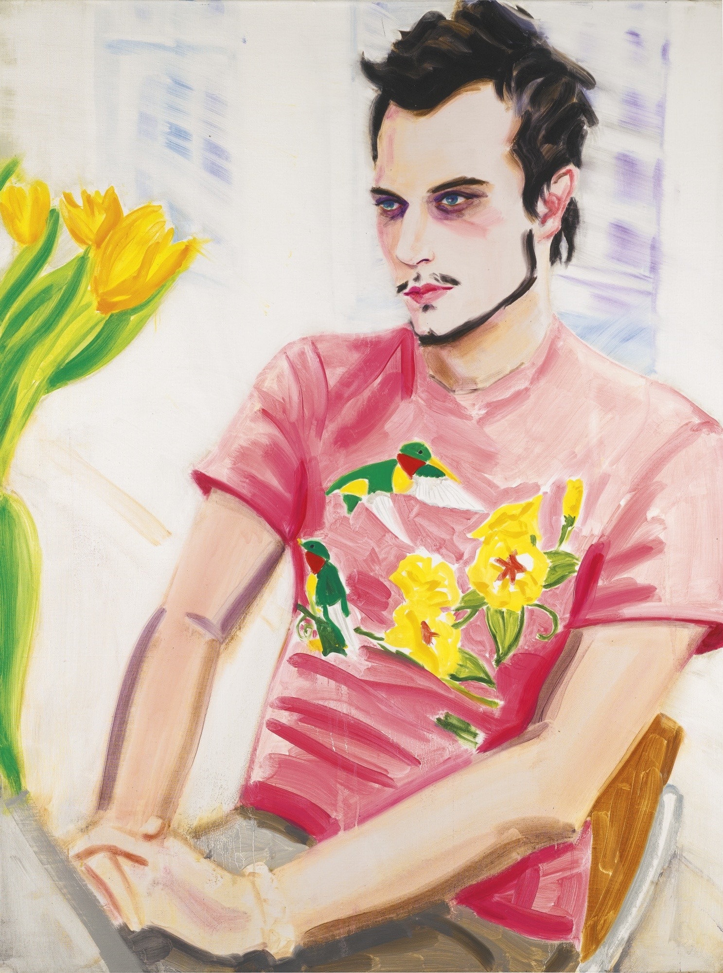 Craig - Elizabeth Peyton - 1997 MoMA, New York Oil on canvas 35.6