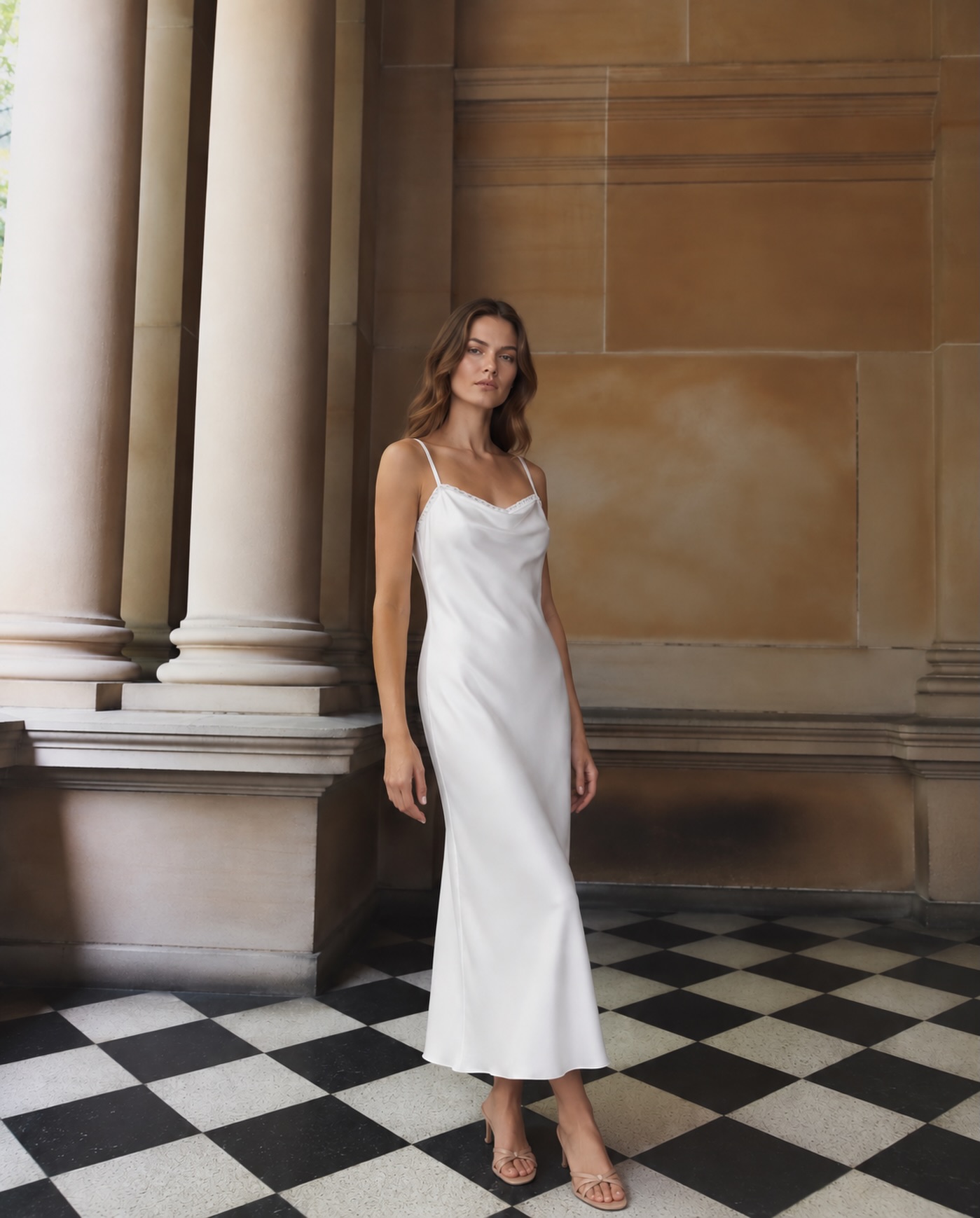 Brunch? Dinner? Party? This “Fernand white dress”. #CoverStory #DesignedInLondon #Womenswear #Dresses ( brunch dresses , dinner dresses , party dresses , white dress )