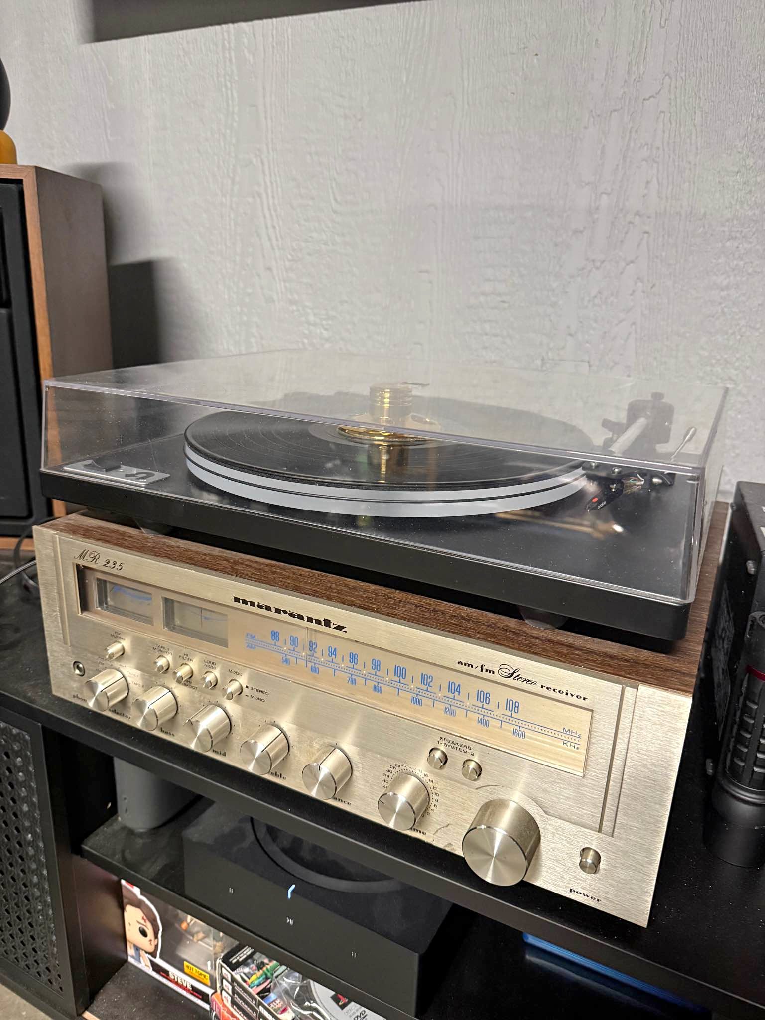 Marantz MR235 Receiver and U-turn Record Player - Music - Lunenburg ...