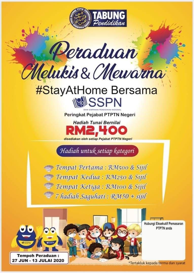 SSPN Sabah - HARI TERAKHIR!!! PERADUAN MELUKIS & MEWARNA... | Facebook