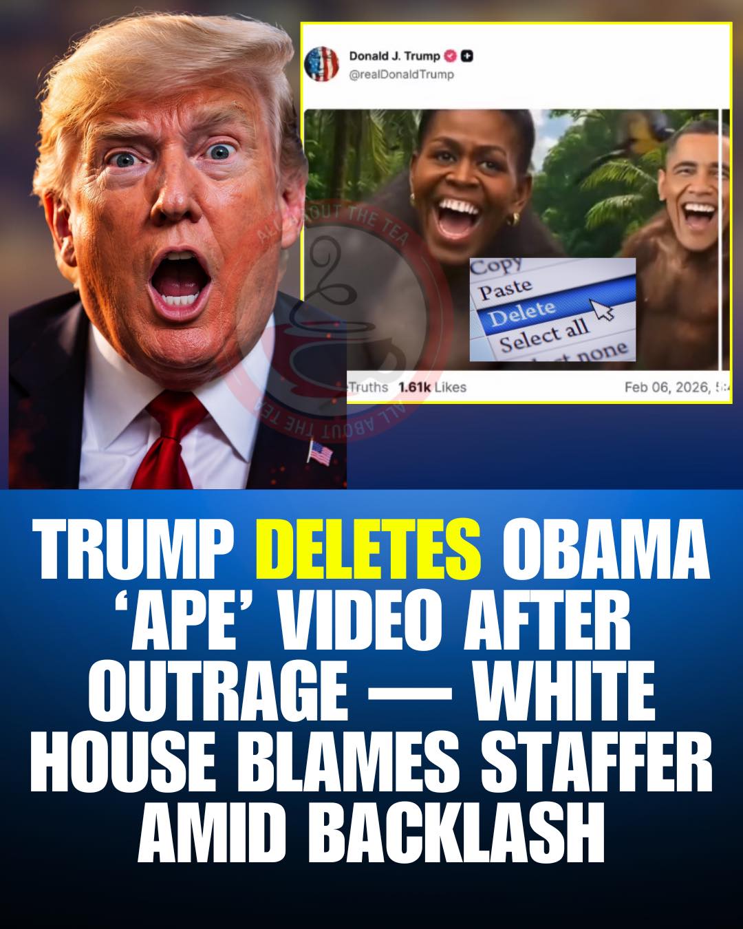 All - Donald Trump is facing intense backlash after sharing and then ...