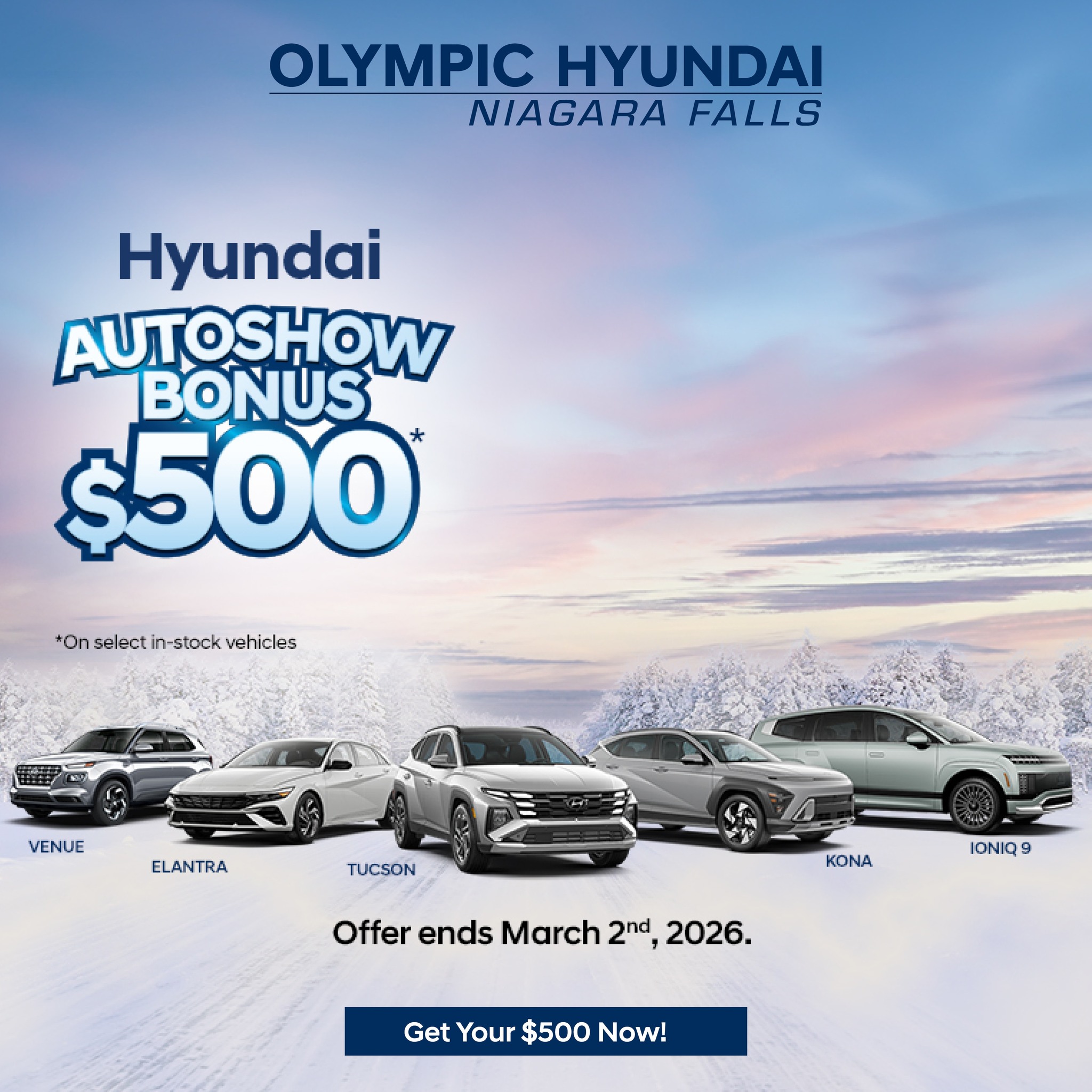 🚗 The Hyundai AUTOSHOW... - Olympic Hyundai Niagara Falls | Facebook