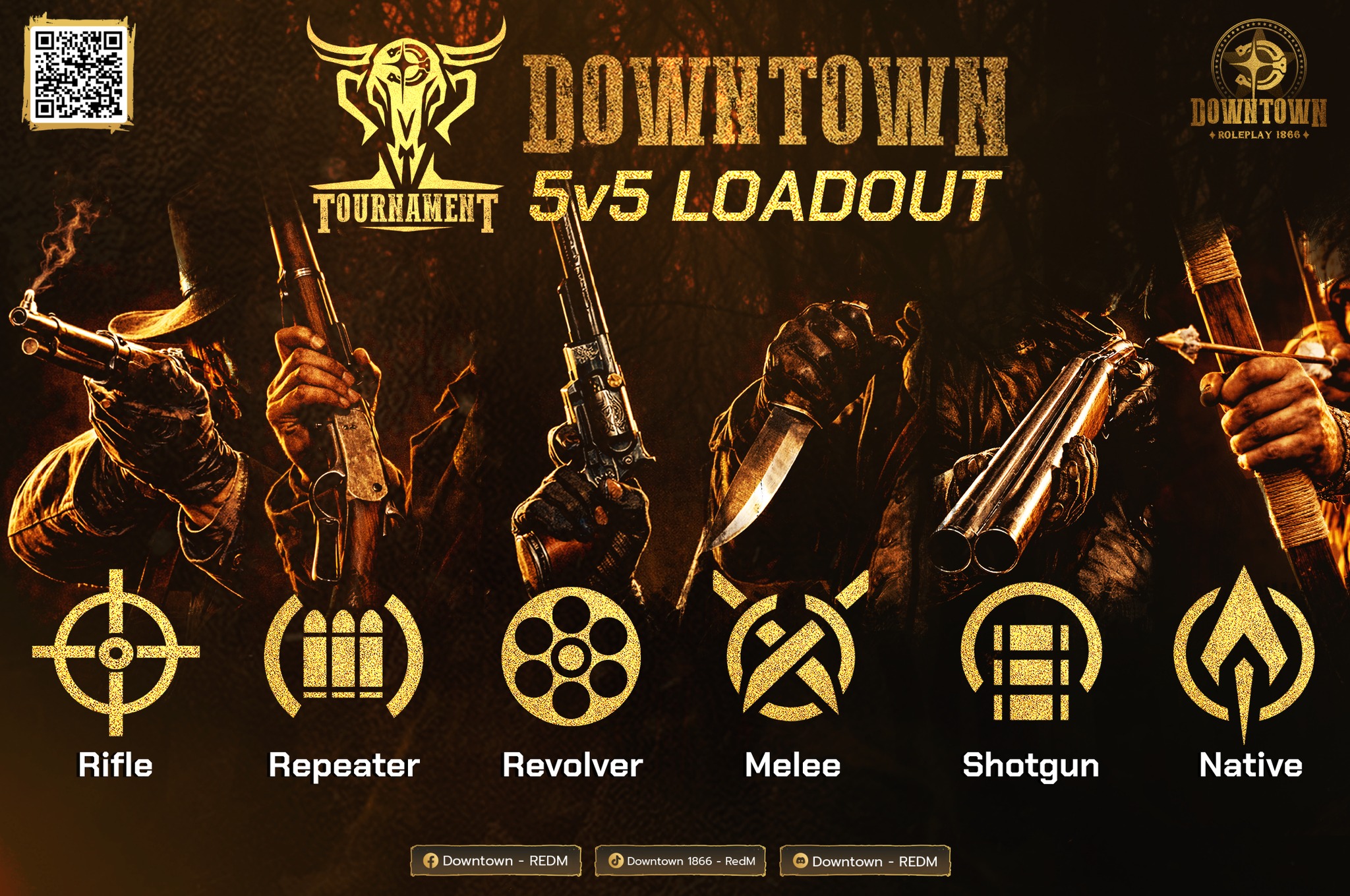 Downtown - REDM - 🔥พบกับ Downtown Tournament 5v5 Loadout... | Facebook