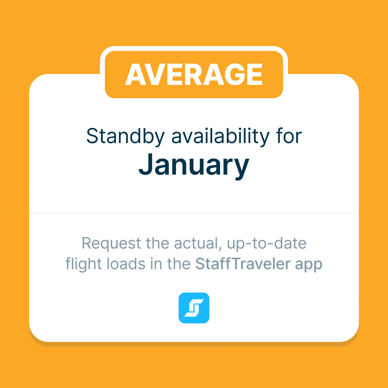 StaffTraveler - January’s here, and standby space is holding steady at ...