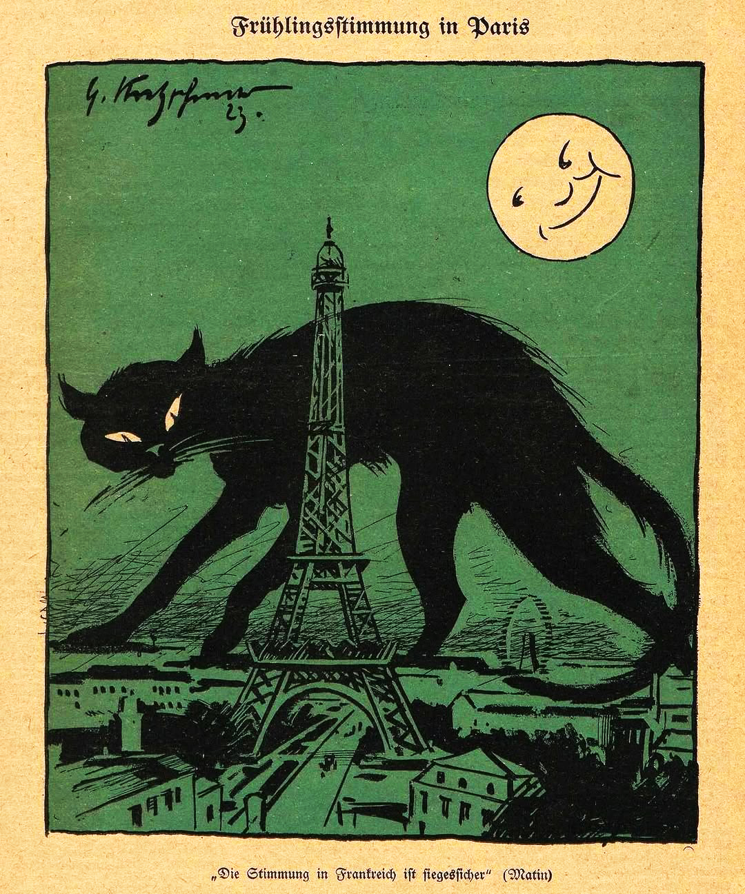 A black cat for your luck to start the week on Monday, 13th