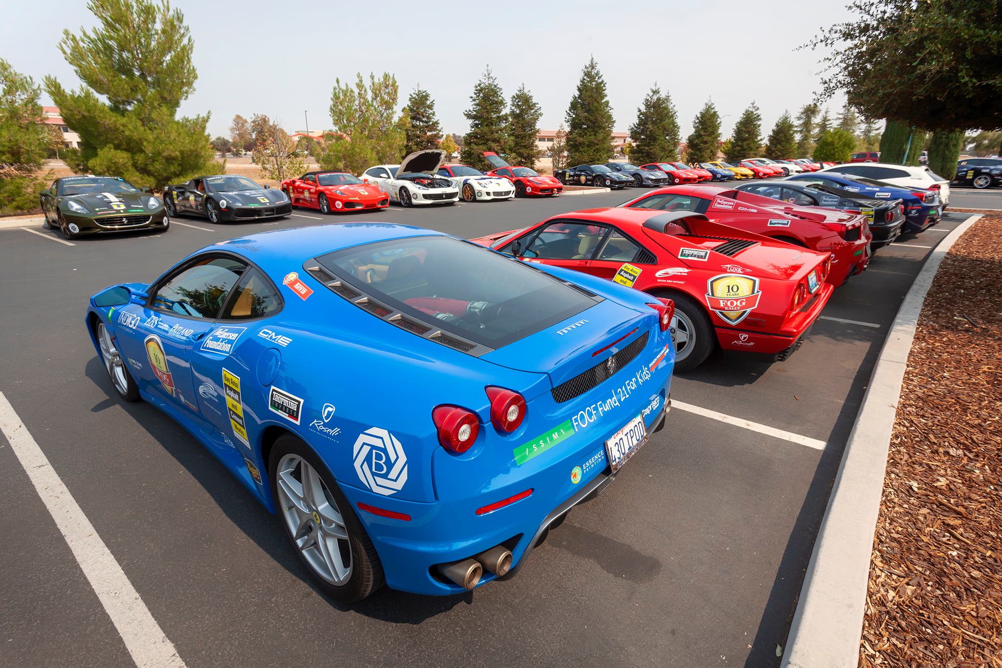 2021 FOG Rally Photo: Kirby Fong - Ferrari Owners Group - FOG