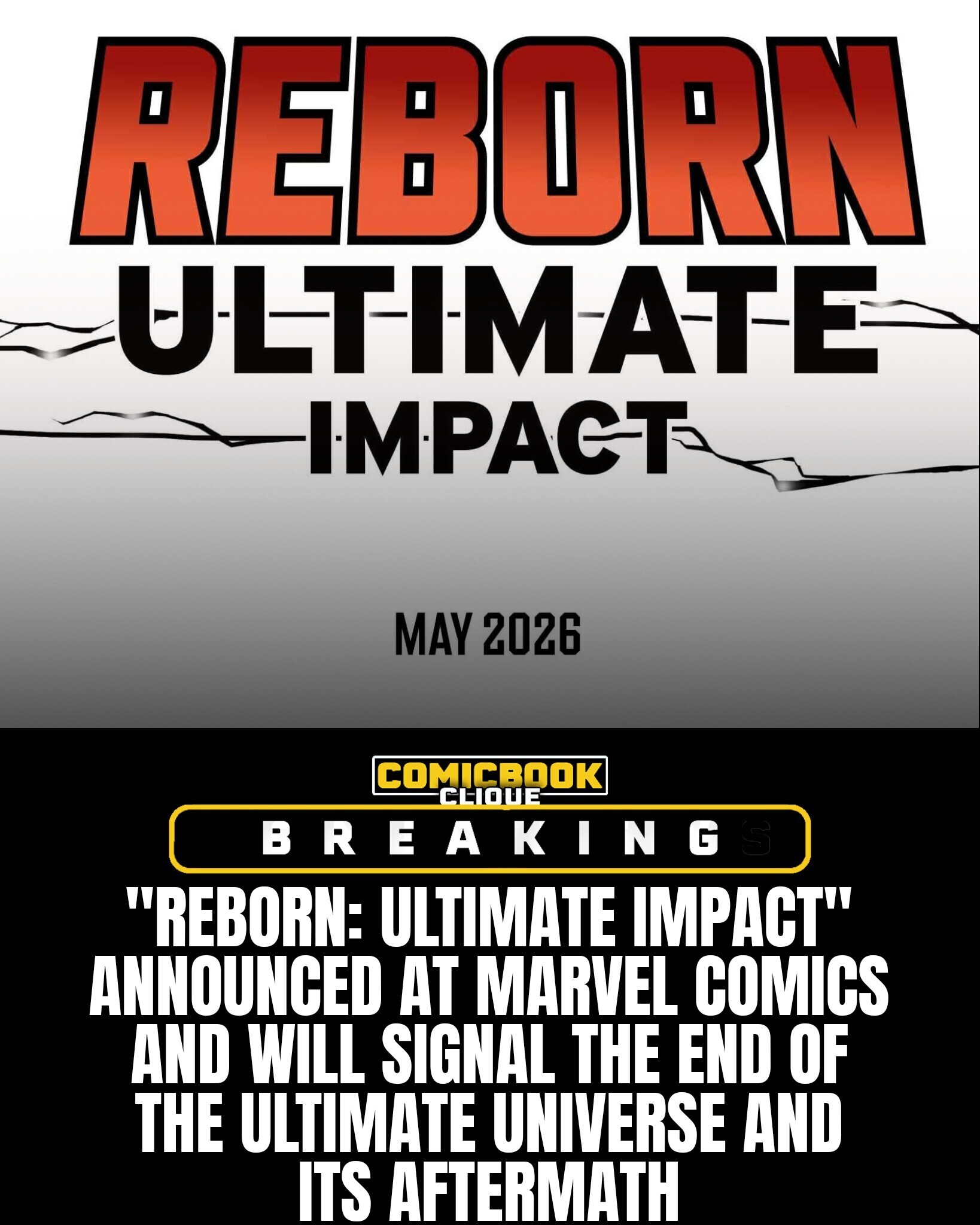 ComicBook - 🚨REBORN: ULTIMATE IMPACT, arriving in May, explores the ...
