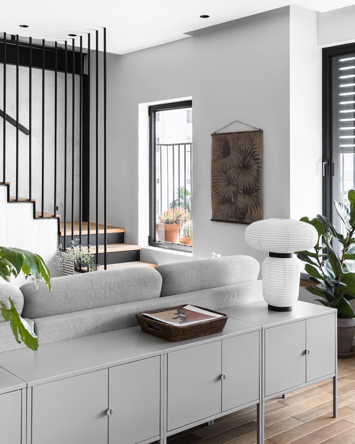Loving these affordable IKEA Lixhult cabinets, which provide lots 