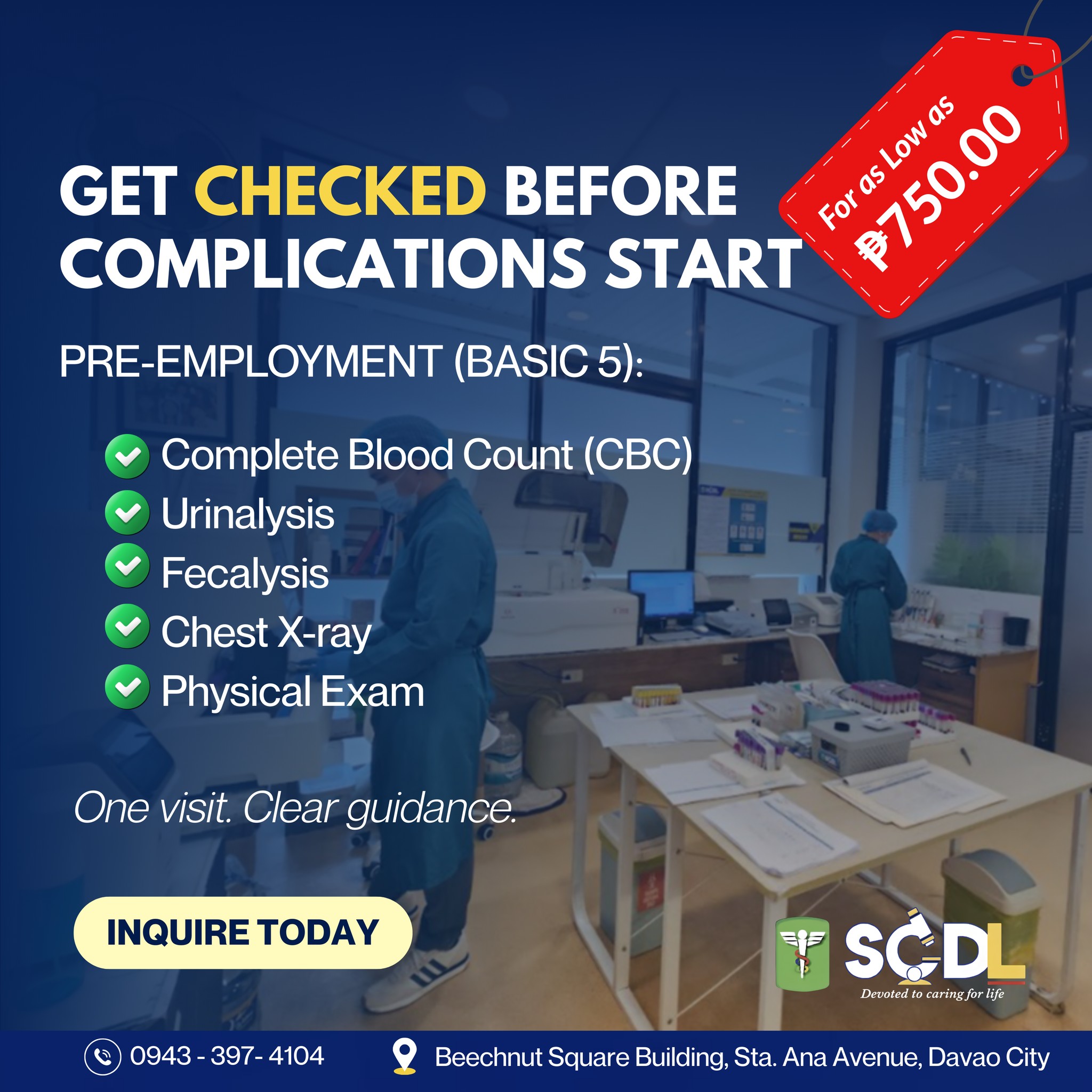 Start... - Specialists Clinic & Diagnostic Laboratory SCDL | Facebook