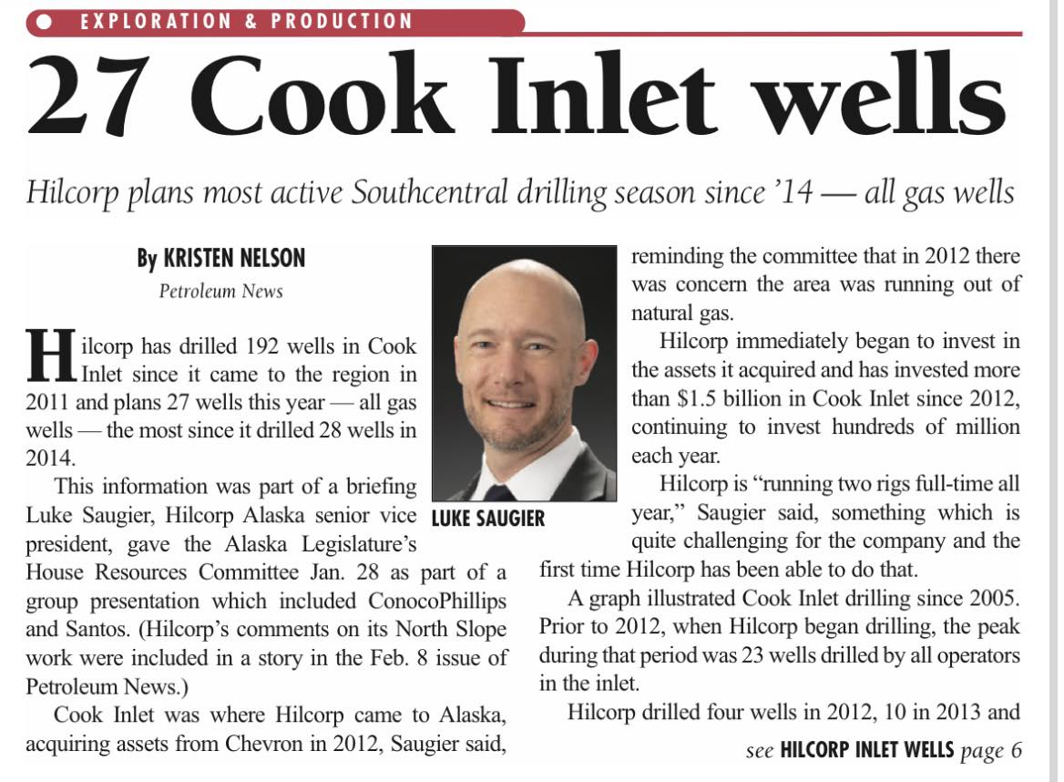 Petroleum - Hilcorp plans most active Southcentral drilling season ...