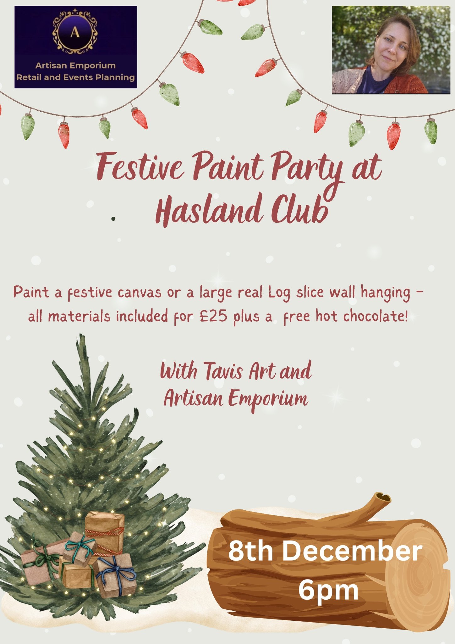 Hasland - 🌟 Join us for our very popular Paint and Sip evening at ...
