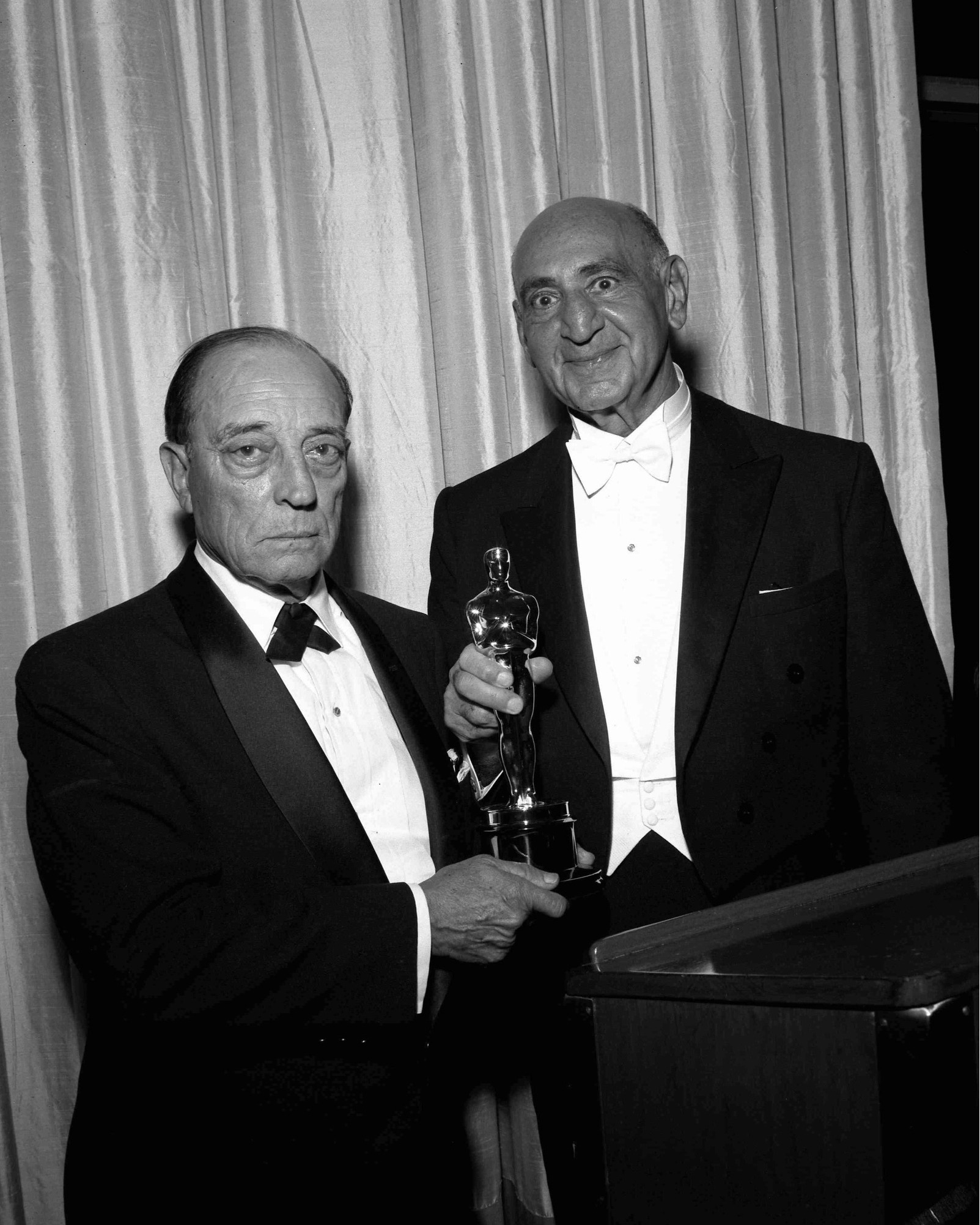 This Day in Buster… April 4, 1960 Buster Keaton receives his 1959
