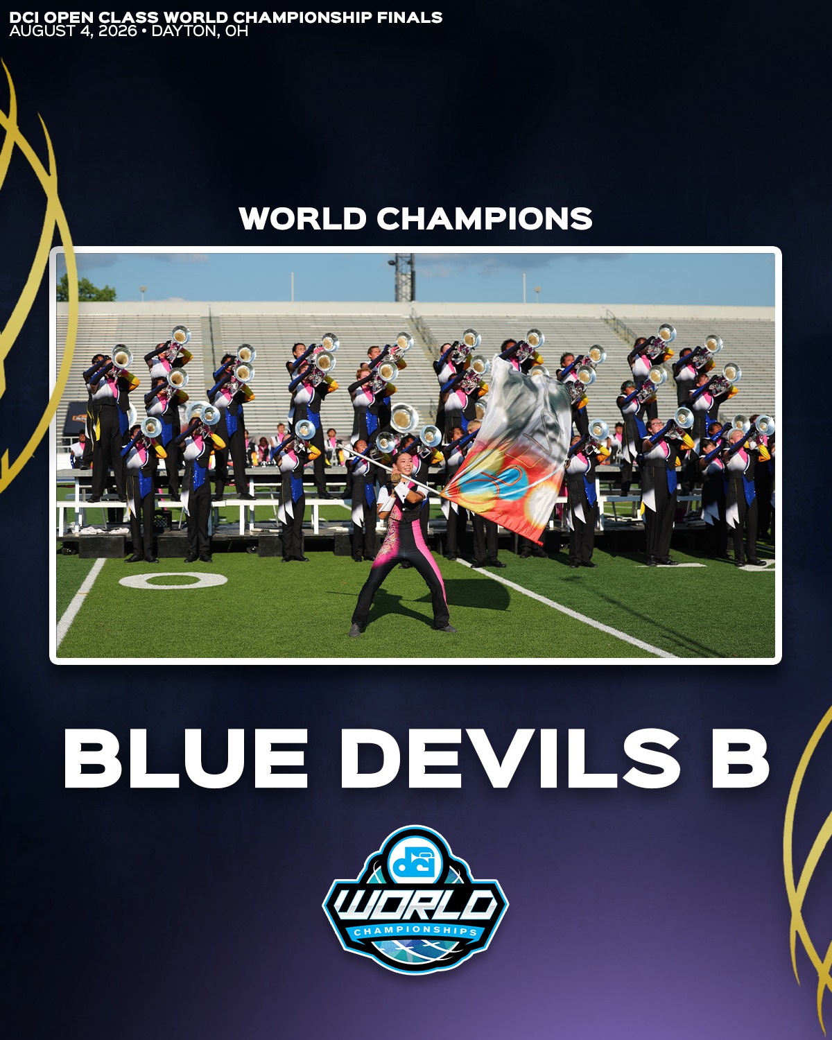 Blue Devils B wins their first World Championship in a decade