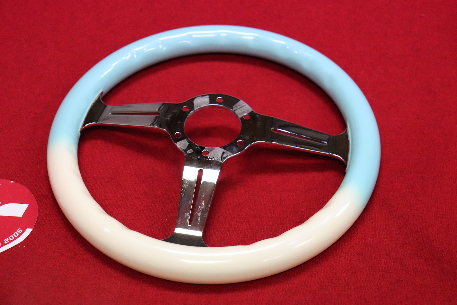 Leonard Volanti 320mm Aqua Fade Steering Wheel
