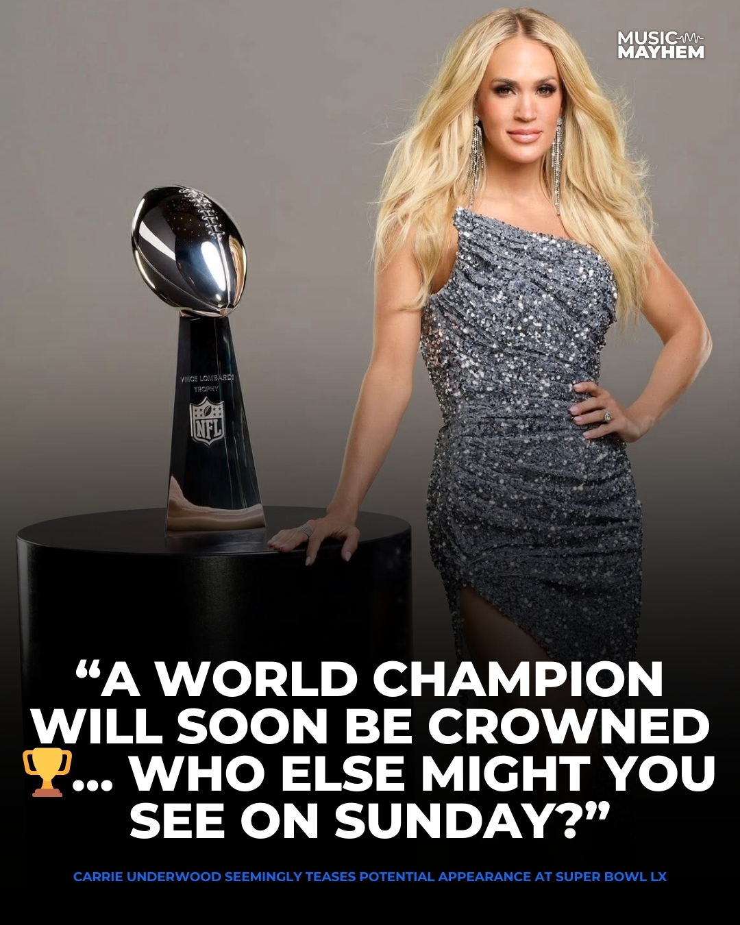 Music - Will Carrie Underwood make a surprise appearance at Super Bowl ...