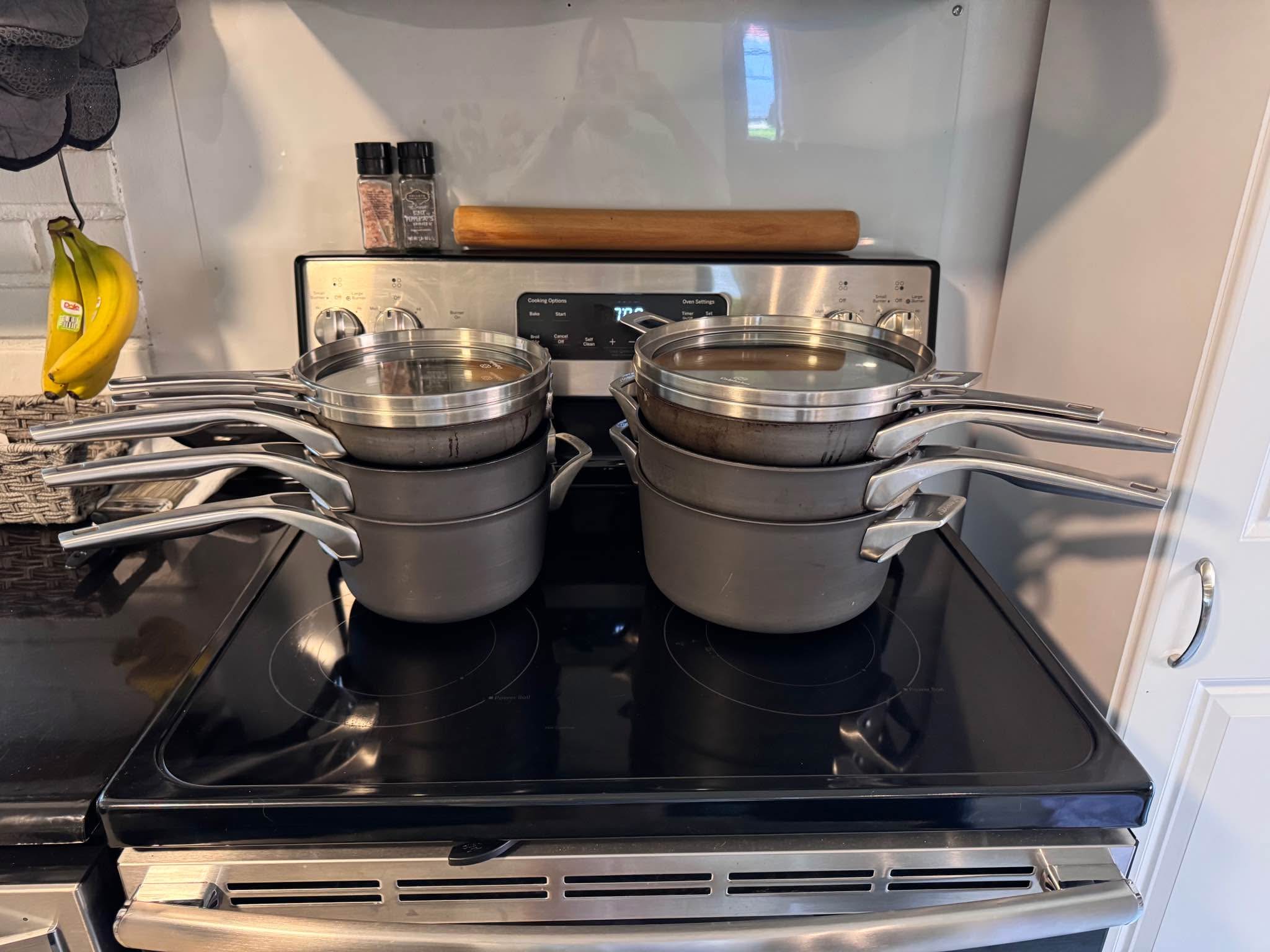 Calphalon stackable pots and pans - Cookware Sets - Burlington ...