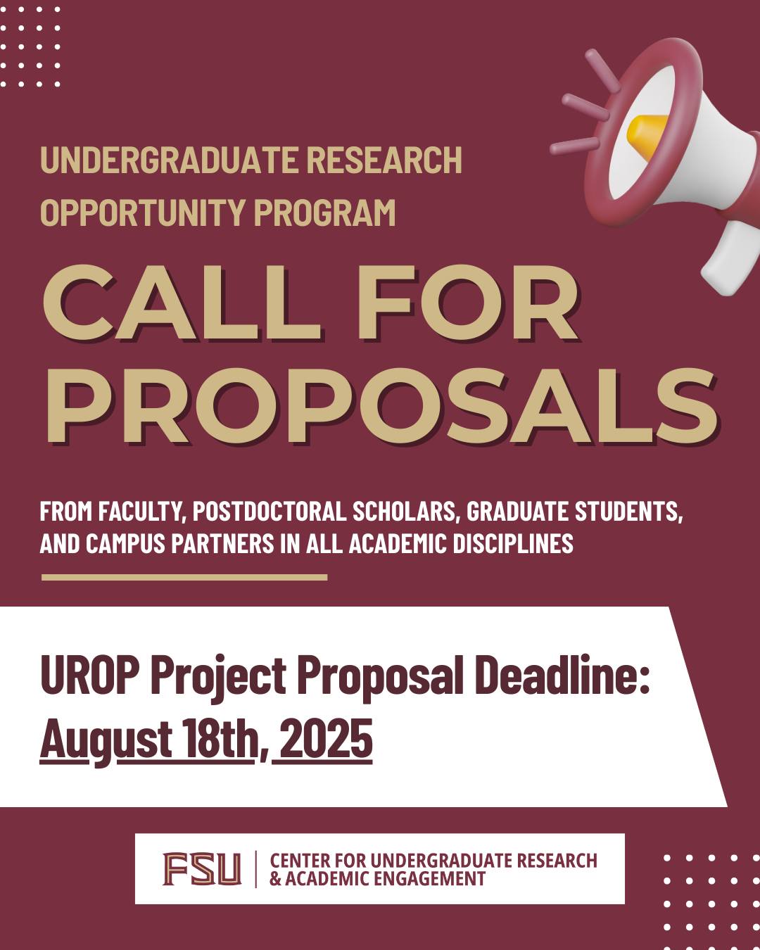 THE CRE IS CALLING FOR UROP PROJECT PROPOSALS!! 📝 We are now recruiting ...