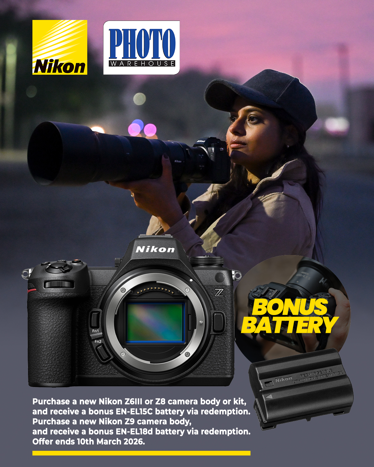 More power with your Nikon. https://tinyurl.com/4r99bn86 Purchase 