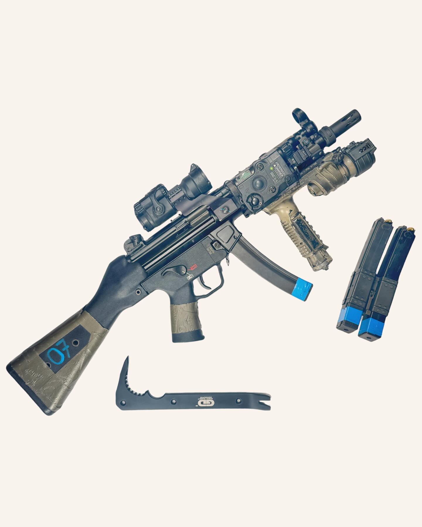 Z-Tac - [ OLD SCHOOL ] HK SP5 KAC RAS Aimpoint Comp M2... | Facebook