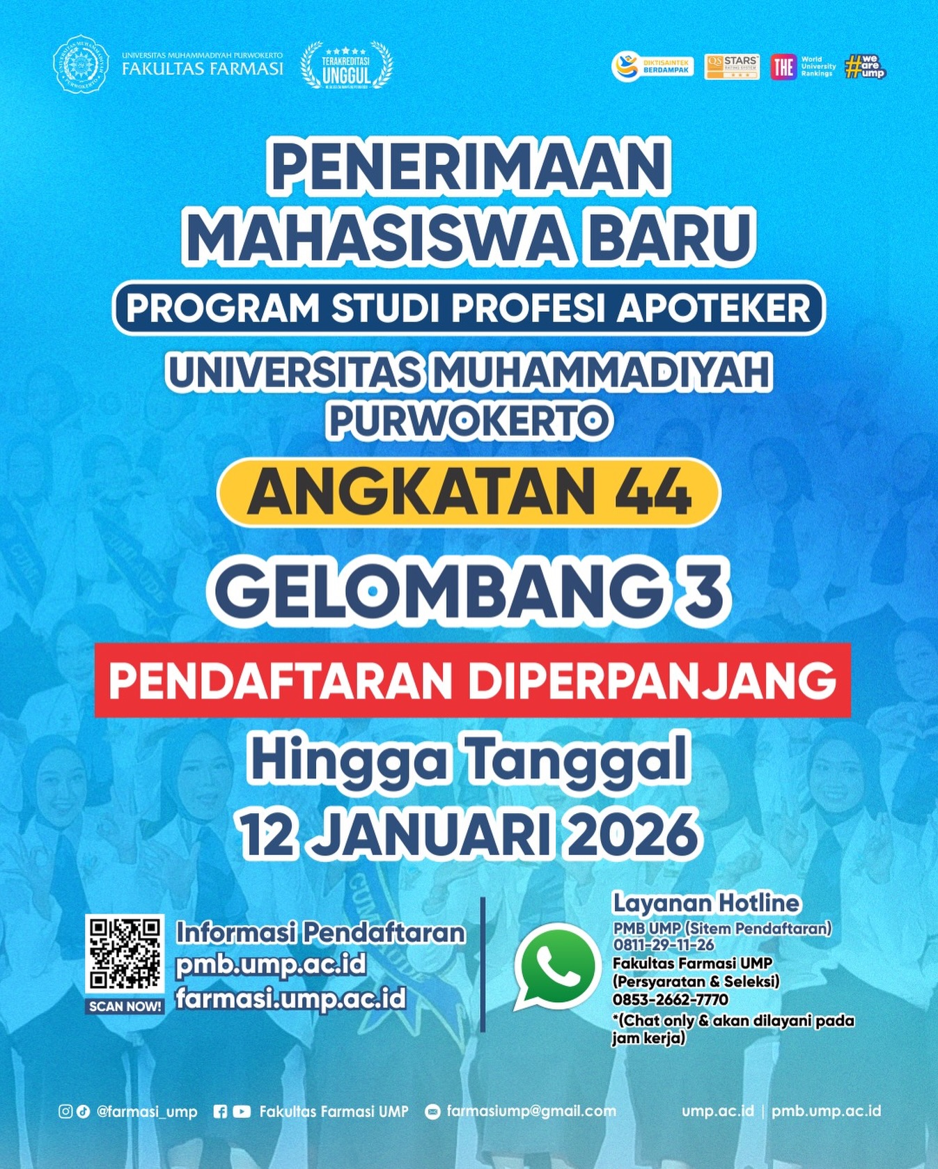 Fakultas - 🎓💊 PENERIMAAN MAHASISWA BARU 💊🎓 Program Studi Profesi ...