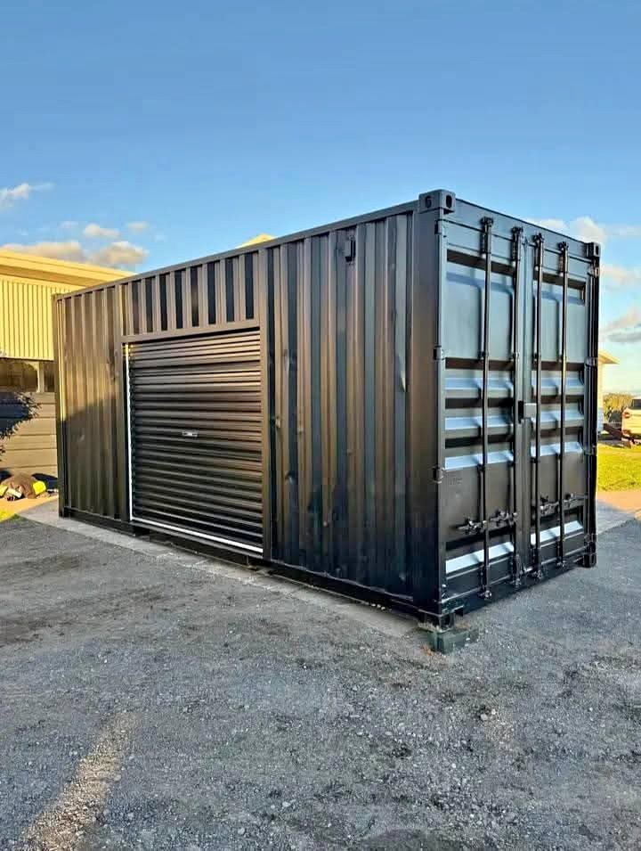 20ft roller door container - Storage Sheds - Timaru, New Zealand ...