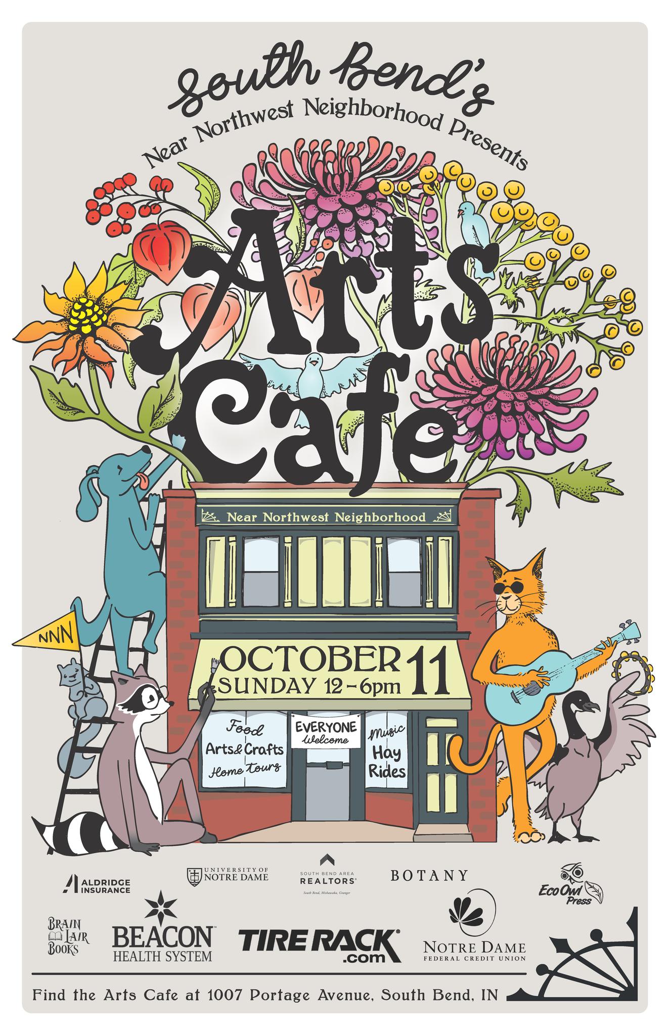 The 2026 NNN Arts Cafe is coming on Sunday, October 11!