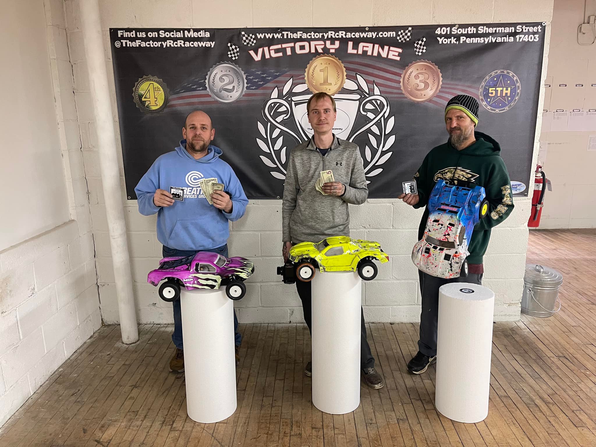 Congratulations to our podium... - The Factory RC Raceway