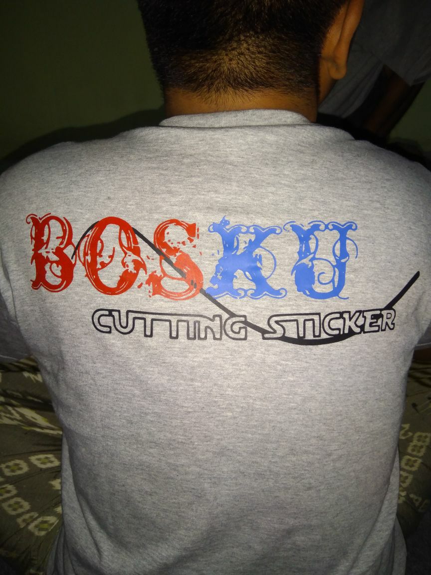 Bossku Cutting Sticker