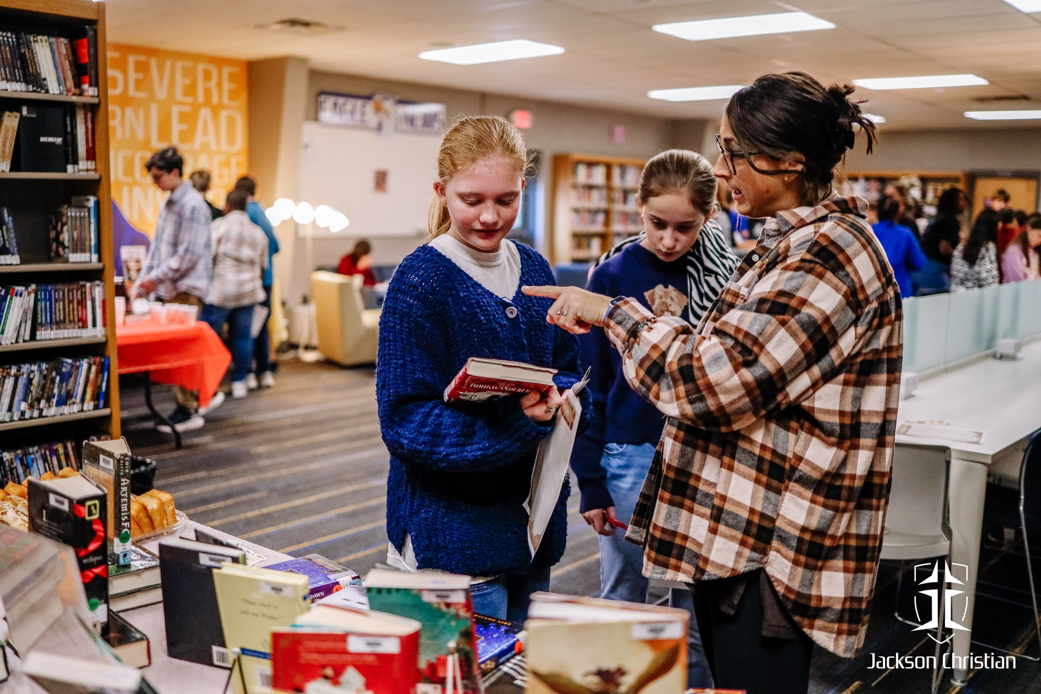Jackson - 📚 Middle School Book Tasting! 📚 Our Middle School students ...