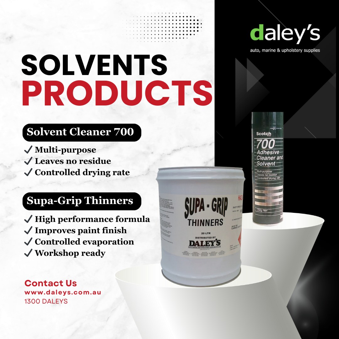 🔧 SOLVENT... - Daley's Auto, Marine & Upholstery Supplies | Facebook