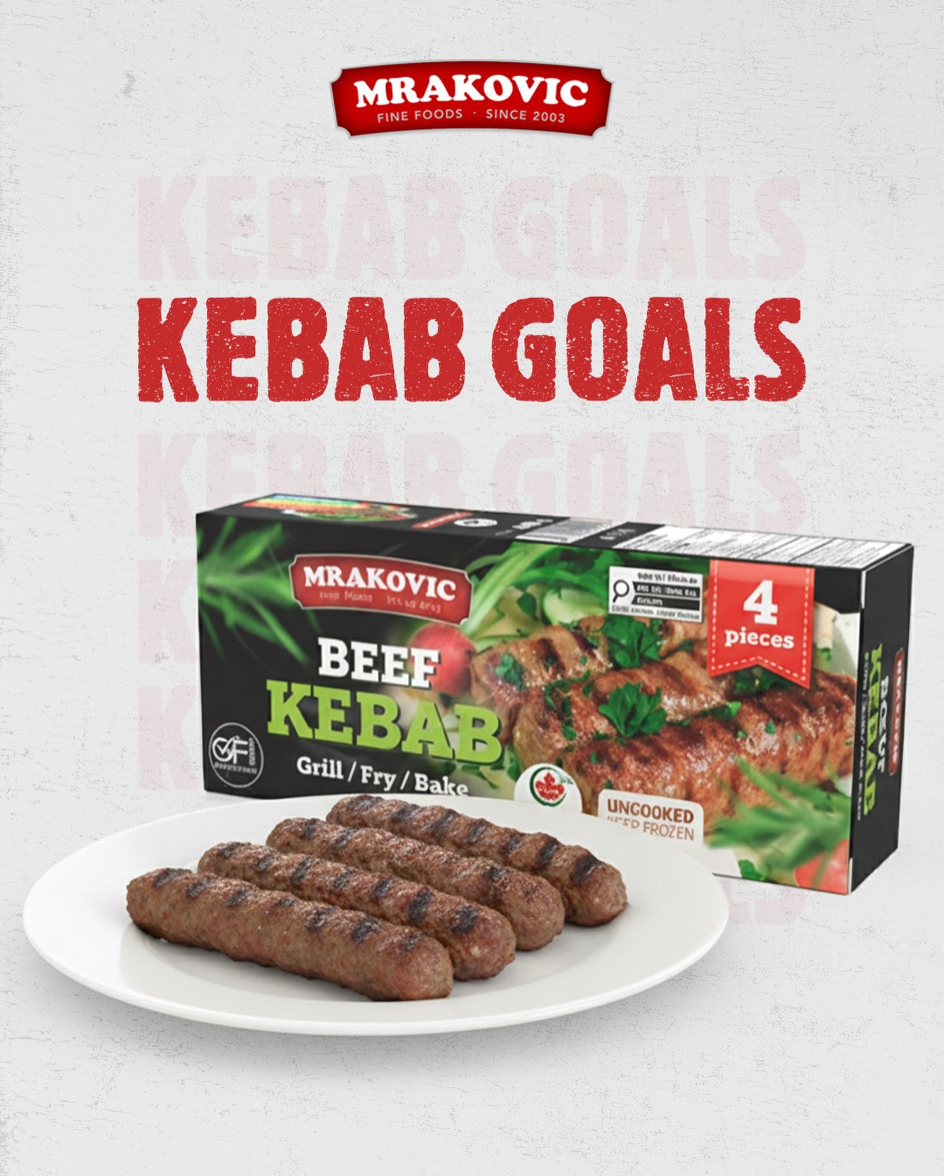Introducing Mrakovic Beef Kebab!... - Mrakovic Fine Foods | Facebook