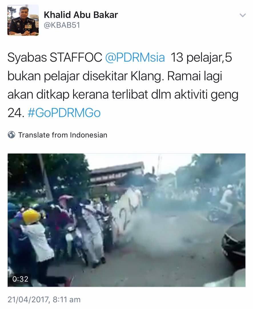 Polis Diraja Malaysia ( Royal Malaysia Police ) - STAFOC TAHAN 18 ...