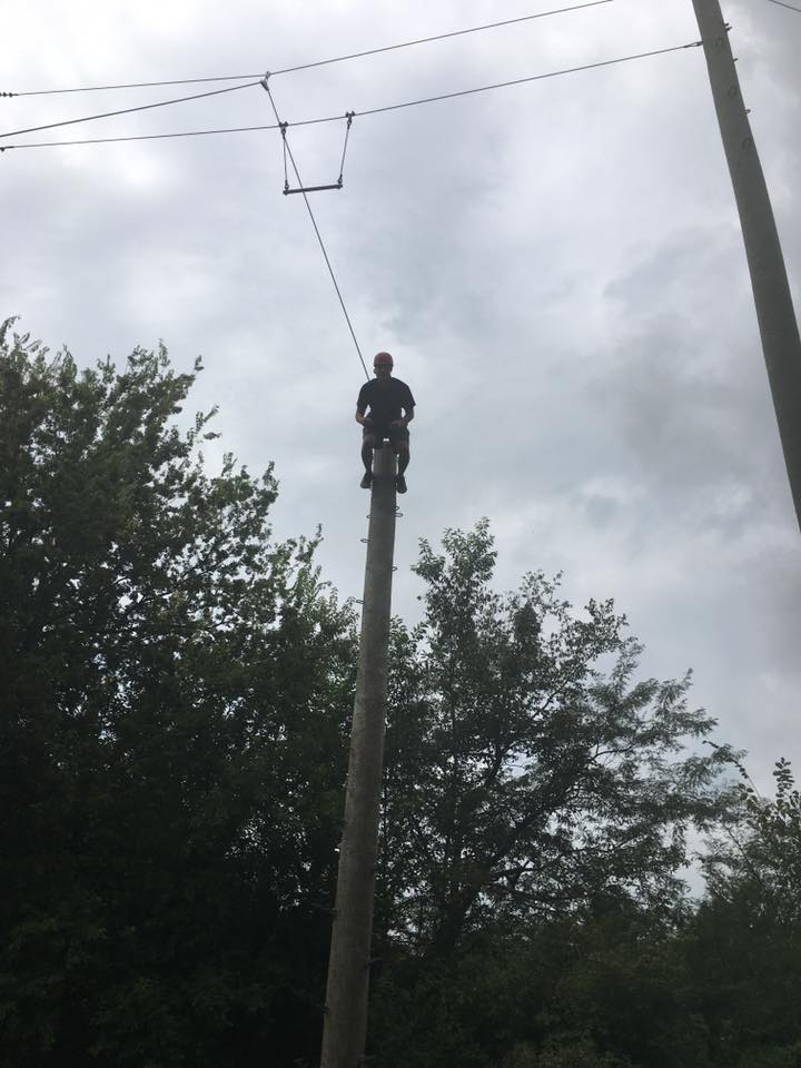 A lot of team building going on at... - Pitt State Army ROTC